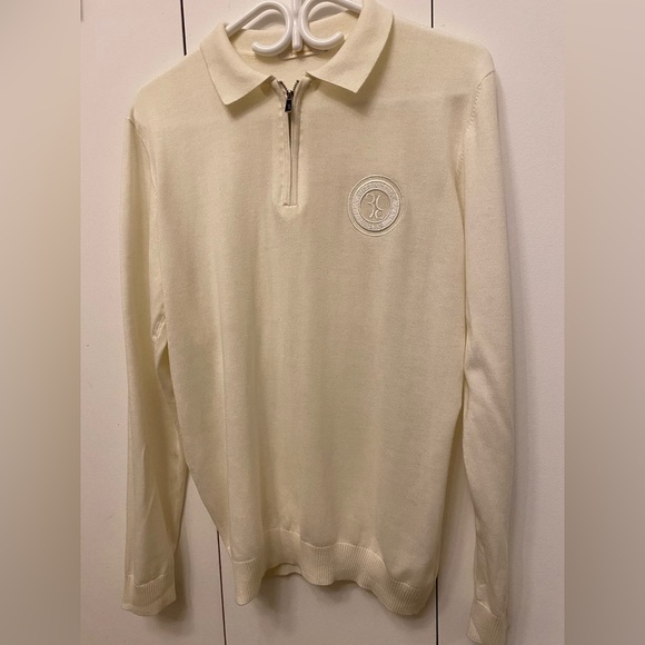 NWOT men’s long sleeve polo shirt size M - Picture 3 of 15